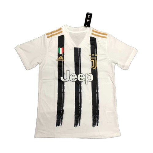 Tailandia Replicas Camiseta Juventus 1ª 2020/21 Negro Blanco